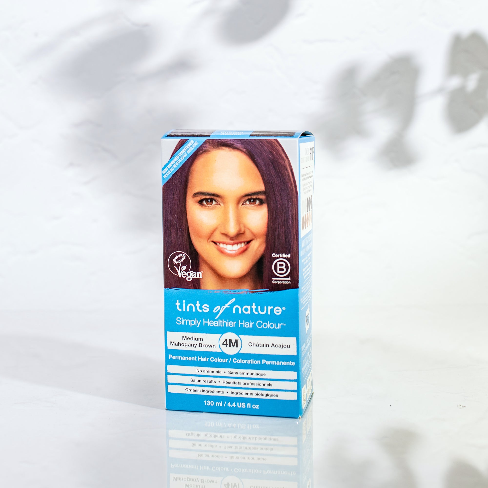 4M Medium Mahogany Brown Permanent Hair Dye