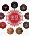 Burgundy Henna Cream Hair Dye