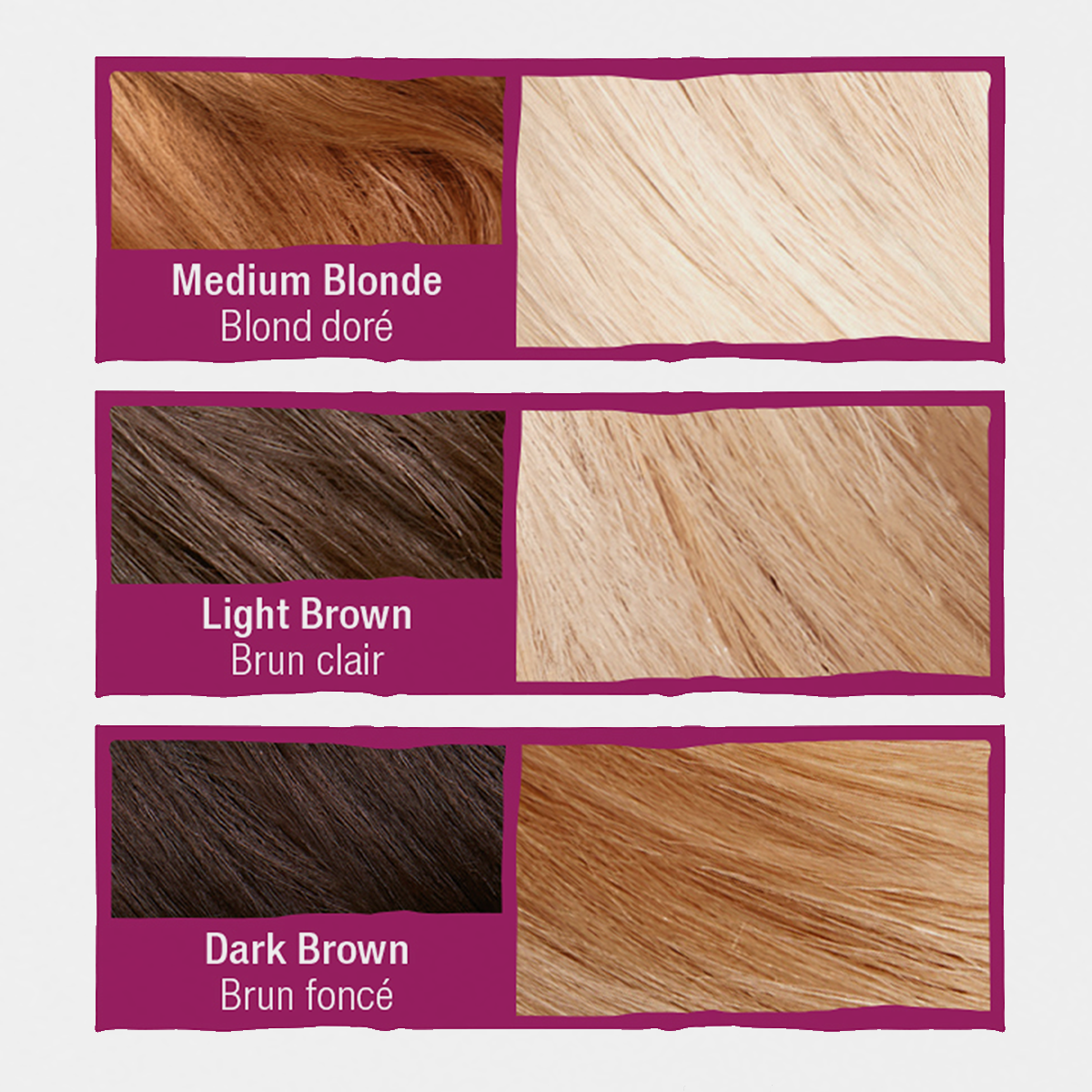 Ammonia-free 3 in 1 Hair Lightener Kit